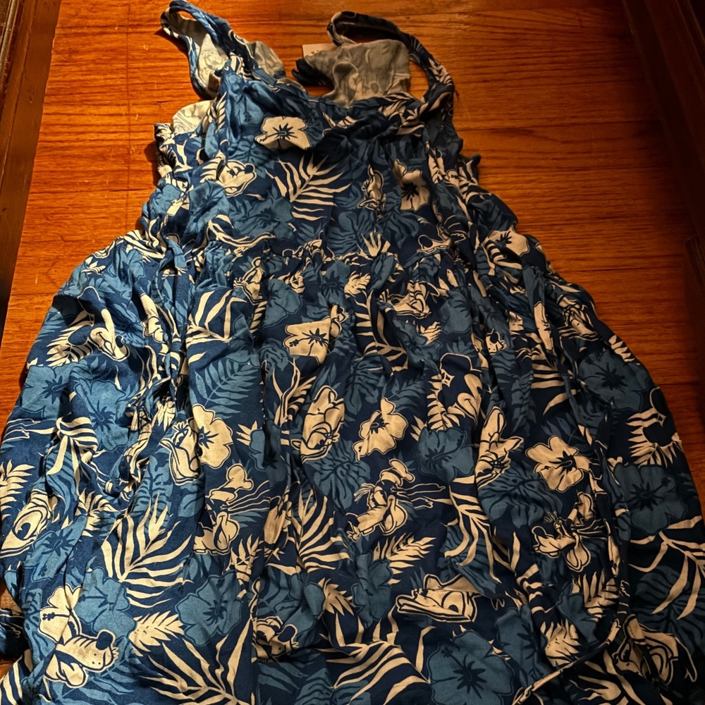 Women's Disney Hawaiian print dress